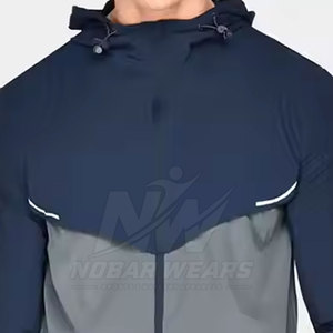 Conjuntos de Chaqueta Cortavientos Premium para Hombre, Chaqueta Ligera y Pantalones a Juego, Ropa Deportiva para Correr, Entrenamiento, Fitness al Aire Libre, Logotipo Personalizado - Product Image 3
