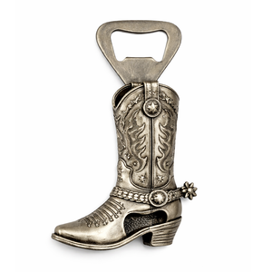 ที่เปิดขวดรูปรองเท้าคาวบอยโลหะ 3 มิติ ของที่ระลึกสำหรับนักท่องเที่ยวเท็กซัส ของขวัญเบียร์แบบกำหนดเองได้ - Product Image 2