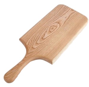 Tabla de Cortar de Madera Natural de Primera Calidad para el Hogar, Hotel, Restaurante, Tabla para Cortar Verduras, Frutas y Pan con Asa - Product Image 1
