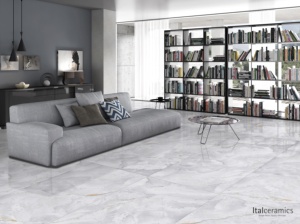 Onyx Emerald Premium Luxury Emerald Onyx-Inspired Porcelain Tiles-600x600mm 8.5mm Thick Antibacterial & Heat Insulation - Product Image 1