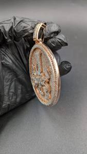 Colgante con Nombre en Letra 3D Personalizado con Moissanita, Estilo Hip Hop, con Diamantes VVS, Colgante con Inicial 3D para Hombre y Mujer, Joyería Fina - Product Image 2