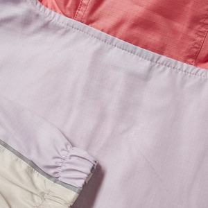 Veste coupe-vent unisexe à blocs de couleur avec capuche, résistante à l'eau, fermeture éclair, légère, toutes saisons, coupe classique, randonnée en plein air - Product Image 3