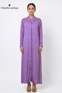 Robe Abaya longue pour femmes, col à revers, manches longues, élégante, décontractée et pour les occasions spéciales, disponible en différentes tailles - Product Image 3