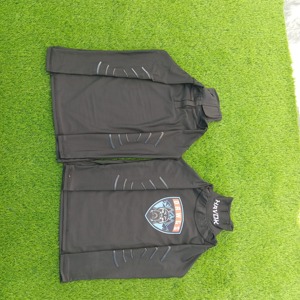 Maillot de hockey d'été à col montant avec logo personnalisé imprimé, manches longues, respirant, extensible dans quatre directions, unisexe adulte - Product Image 6