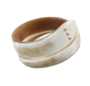 Joyería Ecológica de Hueso de Cuerno, Pulseras Modernas en Espiral con Forma de Serpiente para Boda, Hechas a Mano - Product Image 3