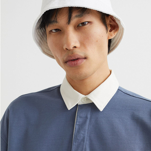 <span class=keywords><strong>Polo</strong></span> da <span class=keywords><strong>Uomo</strong></span> alla Moda, Tinta Unita, Vestibilità Slim, Taglie Grandi, Maniche Lunghe, Casual - Product Image 4