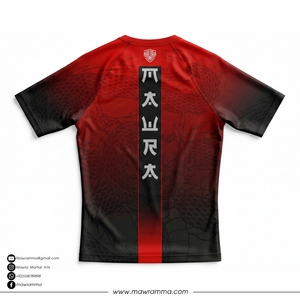 Camiseta de Compresión Unisex para BJJ y MMA, Transpirable, Antibacteriana, con Logotipo Personalizado, Manga Corta, Jiu Jitsu, Sublimación al por Mayor - Product Image 4