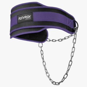Cinturón de Peso para Dominadas con Cadena, Cinturón de Peso con Doble Anillo en D para Levantamiento de Pesas, con Correa de Soporte Lumbar, Equipo de Gimnasio Premium - Product Image 6