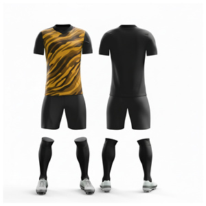 Polyester Soccer Uniform Sublimated Design | <b>Men</b> Women Youth Sizes | Lightweight Quick Dry Training Sportswear - Product Image 5