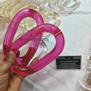 Adornos de Pared de Cadena de Resina Ecológica Personalizados, Hechos a Mano para Decoración del Hogar, Arte Madiha - Product Image 2