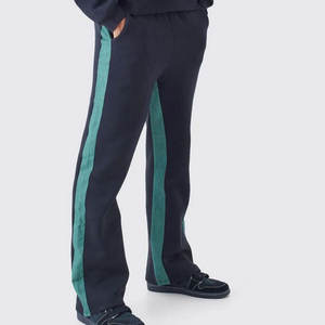 Nouvel ensemble de survêtement polaire 2-en-1 élégant pour homme, coupe régulière, respirant, écologique, coupe-vent, décontracté, uni, pour le jogging hivernal - Product Image 3