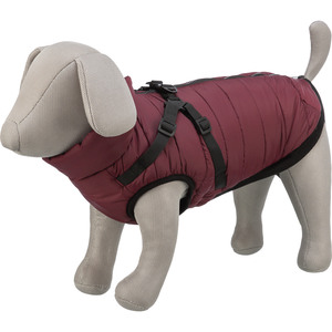 Abrigo de Invierno para Mascotas, Talla S, 40 cm, Color Granate, Marca Pirou, Ropa Elegante para Mascotas - Product Image 2