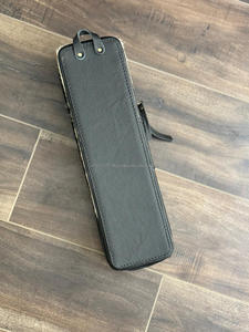 Vente chaude cheveux faits à la main sur cuir repoussé résistant à la chaleur fer à friser étuis idéal pour les voyages organisateur pour les femmes outils de cheveux - Product Image 5