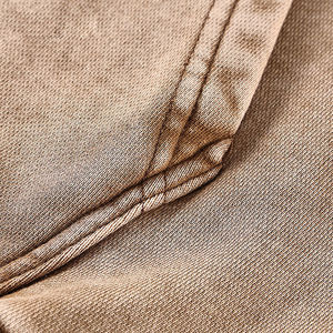 เสื้อฮู้ดดี้สีพื้นเรียบง่าย สวมใส่สบาย ราคาสุดคุ้ม สำหรับผู้ชาย ทรงโอเวอร์ไซส์ ล้างสีแบบแอซิดวอช - Product Image 5