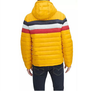 Chaqueta de Invierno Acolchada para Hombre, Elegante y Brillante, Impermeable, con Cierre, Transpirable, Talla Grande, con Logotipo OEM Personalizado - Product Image 4