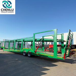 Usine neuve et d'<span class=keywords><strong>occasion</strong></span> 2 <span class=keywords><strong>essieux</strong></span> <span class=keywords><strong>3</strong></span> <span class=keywords><strong>essieux</strong></span> voiture transporteur Semi remorque Transport 8 voitures camion remorque avec rampe hydraulique - Product Image 1