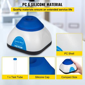 Mini Agitatore Vortex 6000 RPM con Funzione Touch, 50ML, Diametro Orbitale 6mm per Laboratorio Scientifico - Product Image 5