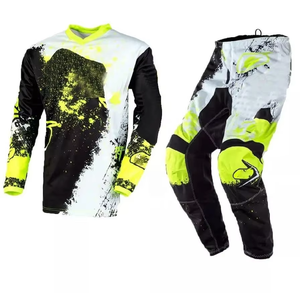 Equipación de Motocross en Oferta, Jersey y Pantalones al por Mayor, Conjunto de Motocross Personalizado, Equipación de Carreras, Kit de Carreras con Impresión por Sublimación - Product Image 2