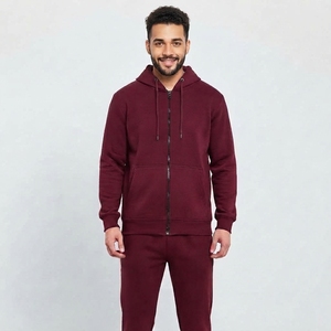 Conjunto Deportivo Ligero de 2 Piezas para Hombre, Transpirable, 100% Algodón, Ropa Deportiva Profesional, Chaqueta y Pantalón Deportivos Personalizados para Correr - Product Image 4