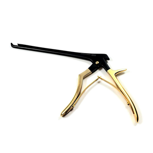 Lot de cinq rongeurs Kerrison manuels réutilisables en acier inoxydable, certifiés CE ISO, 7 pouces, tailles 1-5 mm, pour chirurgie, résistants aux hautes températures - Product Image 1