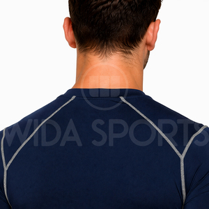 2026 New Custom Lightweight Breathable <b>Compression</b> <b>Shirt</b> <b>Men</b> Performance Gym Wear Moisture Wicking Athletic Base Layer Quick Dry - Product Image 5