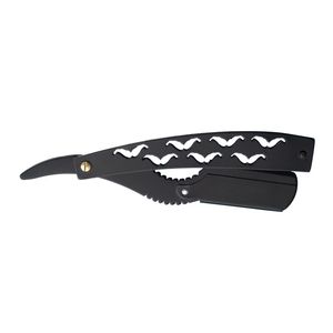MORJE Surgical Stainless Steel Straight <b>Razor</b> Single <b>Blade</b> For Barber Shop Face Shaving Male Use Plastic Handle - Product Image 2