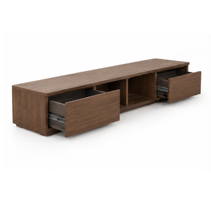 Aparador de Madera de Teca Sólida, Mueble para TV, Mesa Consola Moderna con Almacenamiento, Mueble de Salón con Cajones para Hotel, Hogar e Interiores - Product Image 4