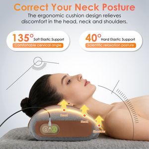 Massaggiatore Ergonomico 3-in-1 per Collo e Spalle con Timer 30 Minuti, Riscaldamento, Vibrazione e Compressione d'Aria per Alleviare il Dolore alla Schiena - Product Image 3