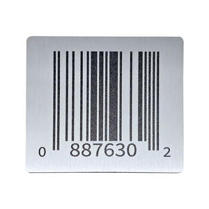 Placa de Identificación Personalizada Religiosa, Antigua o Moderna, Chapada en Níquel Negro, para Pared o Escritorio, con Logotipo, Código QR, Impresión Serigráfica, Forma Personalizada - Product Image 6