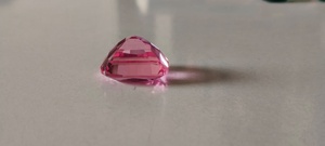 Lab Created Classy And Trendy Designer <b>Cushion</b> Cut Pink Sapphire Loose Gemstone For Fine Jewellery Making Premium Crystal Stone - Product Image 5