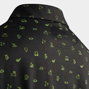 เสื้อโปโลวิ่งประสิทธิภาพสูง ดูดซับความชื้น ออกแบบได้ตามต้องการ เสื้อกอล์ฟแขนสั้นลำลอง เสื้อยิมโพลีเอสเตอร์สั่งทำพิเศษสำหรับผู้ชาย - Product Image 5