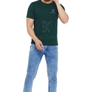 T-shirt homme 100% coton, imprimé, coupe ample, manches courtes, prix bas, respirant et léger. - Product Image 2