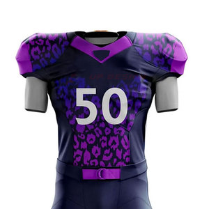 Uniforme de Fútbol Americano Sublimado con Logotipo y Diseño Personalizados, Transpirable, Servicio OEM, Venta de Fábrica, Precio Económico, Superventas - Product Image 3