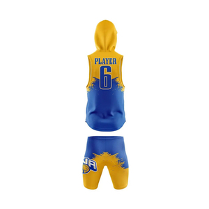 High Quality 7V7 Uniform Custom Heat-Transfer Printing Sportswear Low MOQ Team Wear Design Quick Dry Lightweight - Product Image 2