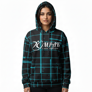 Hoodie unisexe oversize tendance pour l'hiver avec impression par sublimation brodée de haute qualité pour un style streetwear quotidien - Product Image 1