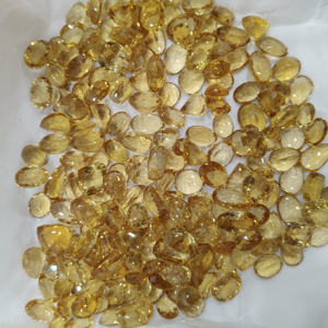 Certified 100% Natural <b>Citrine</b> Loose Gemstone Yellow Color Oval Cut Top Quality for Jewelry Making Ring <b>Earring</b> Hand Made Making - Product Image 1