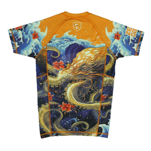OEM Design Compression MMA Rash Guard Sublimation Print Wholesale Custom <b>BJJ</b> Rash Guards Quick Dry Rashguard <b>T</b> <b>Shirts</b> Fightwear - Product Image 2