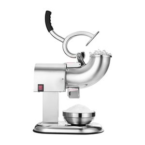 Macchina Elettrica per Ghiaccio Tritato a 4 Lame, 440 libbre all'ora, Interamente in Acciaio Inossidabile, con Ciotola per Coni di Neve - Product Image 4