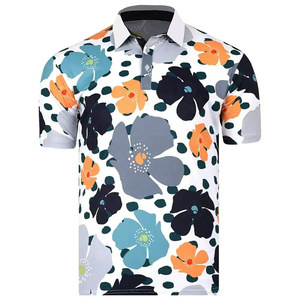 เสื้อยืดคอวีทรงลำลองสำหรับกอล์ฟ แบรนด์ Greener Golf รับทำโลโก้ตามสั่ง ผ้าเจอร์ซีย์เนื้อนุ่ม สีพื้น แขนสั้น ผ้าถักบาง - Product Image 5