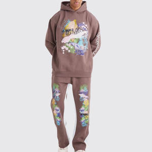 Pantalon évasé imprimé décontracté pour homme – Qualité supérieure, confortable, en polaire douce, idéal pour l'hiver, design unique, respirant, survêtement le plus vendu - Product Image 1