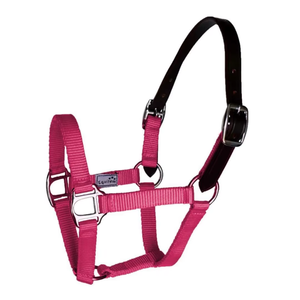 Harnais de cheval réglable en nylon PP de qualité supérieure avec couronne en cuir, collier de tête de cheval durable et souple, équipement d'équitation, vente en gros - Product Image 3