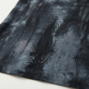 Men's <b>Tie</b>-Dye Short Sleeve O-Neck Casual T-Shirt Regular Fit <b>Knitted</b> Patterned Design - Product Image 5
