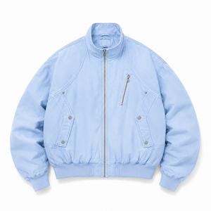 Private Label Men's Nylon Bomber <b>Jacket</b> Lightweight Windproof Outerwear for Streetwear and Daily Fashion - Product Image 6