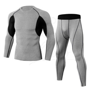<b>Compression</b> Sets Hot Sale Light Weight Sports Wear Breathable 2-Piece Set Spandex/Nylon High Waist - Product Image 4