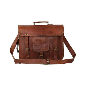 Bolso bandolera de cuero genuino 100% al por mayor, de alta calidad y precio económico, para unisex. - Product Image 3