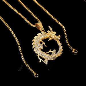 <b>Iced</b> <b>Out</b> Mossinate Hip Hop Pendant Necklace for Men Luxury Diamond Look Jewelry for Birthday Gifts and Party Styling - Product Image 6