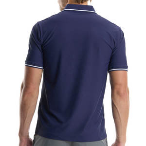 Polo para Hombre con Logotipo Personalizado, Color Sólido, Estilo Deportivo, Corte Clásico Moderno, Manga Corta - Product Image 2