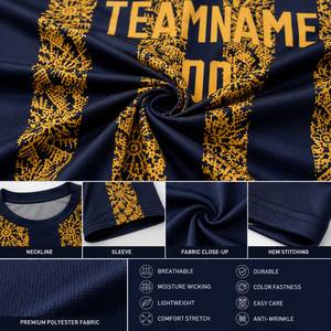 Maillots de football personnalisés par sublimation 100% polyester respirant à séchage rapide, uniformes d'équipe pour adultes, motif 3D, tissu 260g - Product Image 6