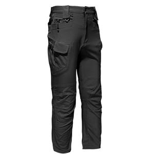 Customized Logo Multi Pockets Large Size Men's <b>Work</b> Pants Daily Outdoor <b>Elastic</b> Waterproof Pants Training Tactical <b>Trousers</b> Men - Product Image 6