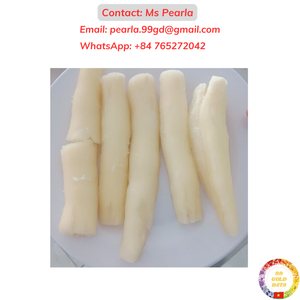 Cultivo de raíz de almidón de tubérculos pelados Premium de yuca congelada Ideal para freír al vapor y exportar Vietnam Made - Product Image 3